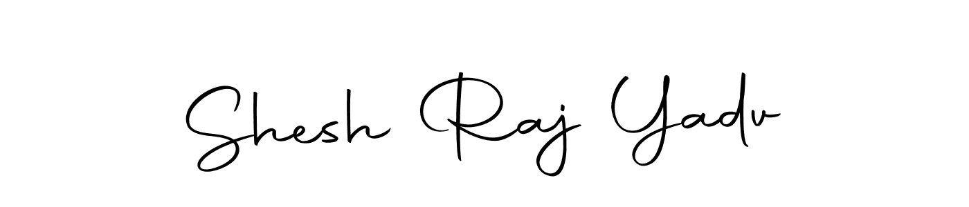 Create a beautiful signature design for name Shesh Raj Yadv. With this signature (Autography-DOLnW) fonts, you can make a handwritten signature for free. Shesh Raj Yadv signature style 10 images and pictures png