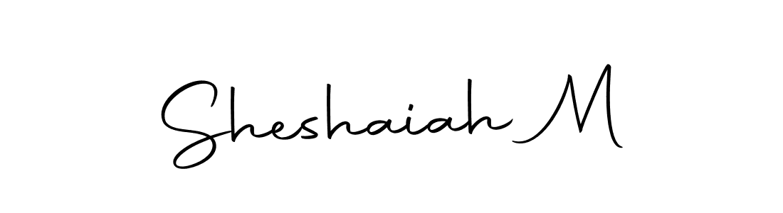 It looks lik you need a new signature style for name Sheshaiah M. Design unique handwritten (Autography-DOLnW) signature with our free signature maker in just a few clicks. Sheshaiah M signature style 10 images and pictures png