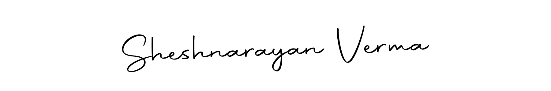 How to make Sheshnarayan Verma signature? Autography-DOLnW is a professional autograph style. Create handwritten signature for Sheshnarayan Verma name. Sheshnarayan Verma signature style 10 images and pictures png