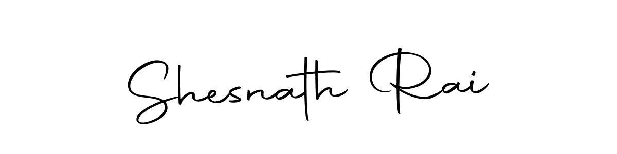 How to make Shesnath Rai name signature. Use Autography-DOLnW style for creating short signs online. This is the latest handwritten sign. Shesnath Rai signature style 10 images and pictures png