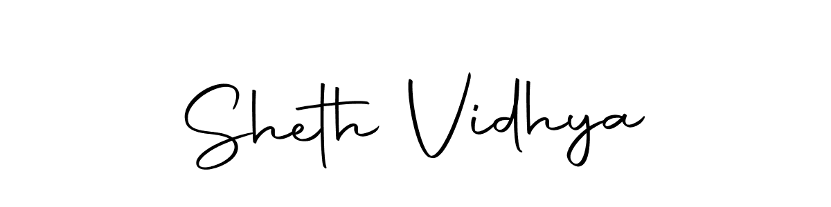 How to make Sheth Vidhya signature? Autography-DOLnW is a professional autograph style. Create handwritten signature for Sheth Vidhya name. Sheth Vidhya signature style 10 images and pictures png