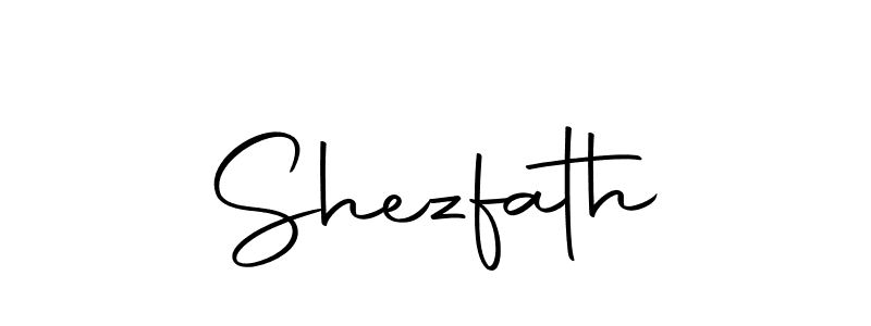 Design your own signature with our free online signature maker. With this signature software, you can create a handwritten (Autography-DOLnW) signature for name Shezfath. Shezfath signature style 10 images and pictures png