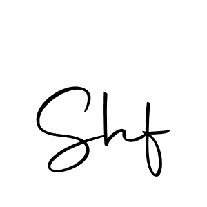 You should practise on your own different ways (Autography-DOLnW) to write your name (Shf) in signature. don't let someone else do it for you. Shf signature style 10 images and pictures png