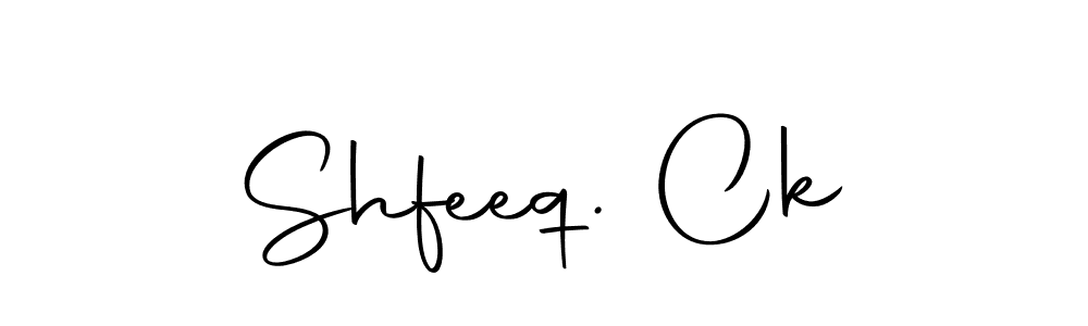 Make a beautiful signature design for name Shfeeq. Ck. Use this online signature maker to create a handwritten signature for free. Shfeeq. Ck signature style 10 images and pictures png