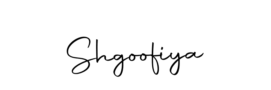 Use a signature maker to create a handwritten signature online. With this signature software, you can design (Autography-DOLnW) your own signature for name Shgoofiya. Shgoofiya signature style 10 images and pictures png