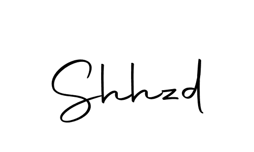 Create a beautiful signature design for name Shhzd. With this signature (Autography-DOLnW) fonts, you can make a handwritten signature for free. Shhzd signature style 10 images and pictures png