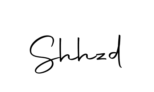 Create a beautiful signature design for name Shhzd. With this signature (Autography-DOLnW) fonts, you can make a handwritten signature for free. Shhzd signature style 10 images and pictures png