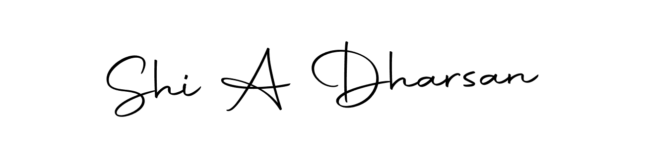 Create a beautiful signature design for name Shi A Dharsan. With this signature (Autography-DOLnW) fonts, you can make a handwritten signature for free. Shi A Dharsan signature style 10 images and pictures png