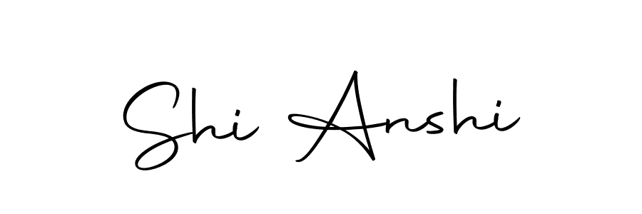 How to make Shi Anshi name signature. Use Autography-DOLnW style for creating short signs online. This is the latest handwritten sign. Shi Anshi signature style 10 images and pictures png