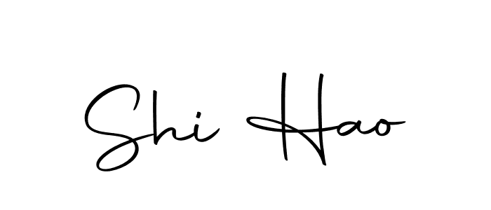 How to make Shi Hao signature? Autography-DOLnW is a professional autograph style. Create handwritten signature for Shi Hao name. Shi Hao signature style 10 images and pictures png