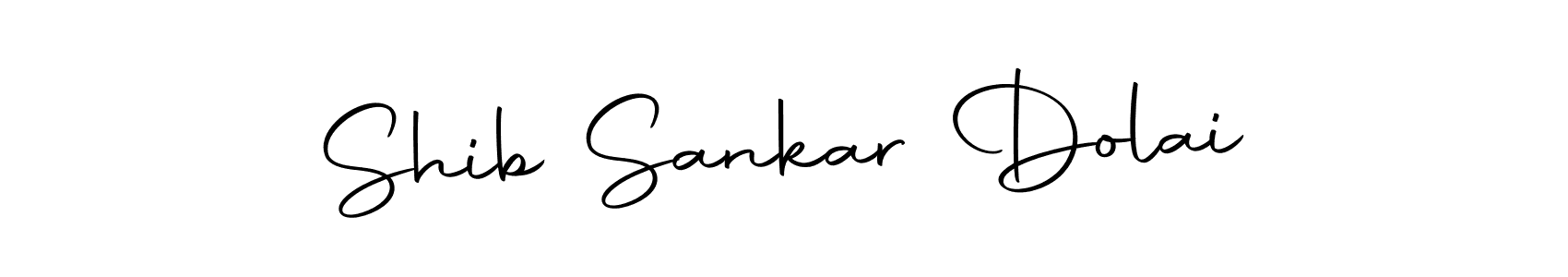 Create a beautiful signature design for name Shib Sankar Dolai. With this signature (Autography-DOLnW) fonts, you can make a handwritten signature for free. Shib Sankar Dolai signature style 10 images and pictures png