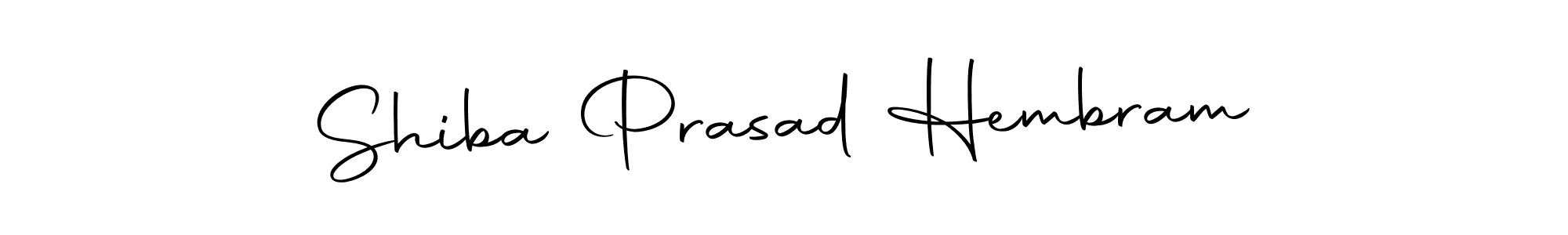 The best way (Autography-DOLnW) to make a short signature is to pick only two or three words in your name. The name Shiba Prasad Hembram include a total of six letters. For converting this name. Shiba Prasad Hembram signature style 10 images and pictures png