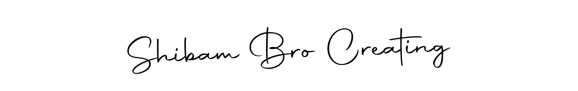 It looks lik you need a new signature style for name Shibam Bro Creating. Design unique handwritten (Autography-DOLnW) signature with our free signature maker in just a few clicks. Shibam Bro Creating signature style 10 images and pictures png