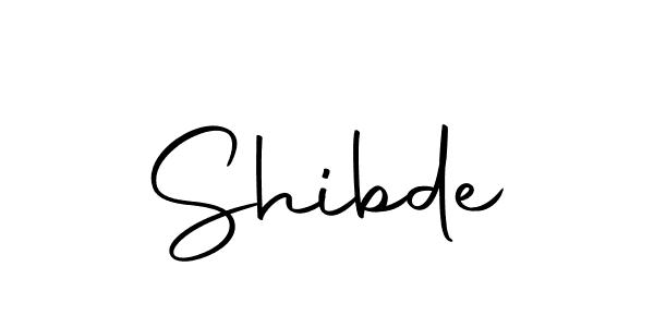 Make a beautiful signature design for name Shibde. Use this online signature maker to create a handwritten signature for free. Shibde signature style 10 images and pictures png