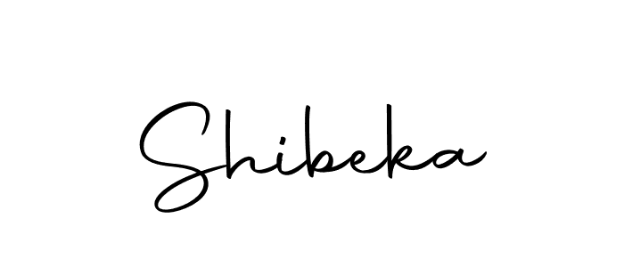 Use a signature maker to create a handwritten signature online. With this signature software, you can design (Autography-DOLnW) your own signature for name Shibeka. Shibeka signature style 10 images and pictures png