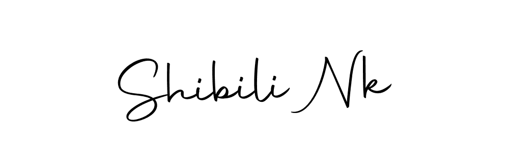 You can use this online signature creator to create a handwritten signature for the name Shibili Nk. This is the best online autograph maker. Shibili Nk signature style 10 images and pictures png