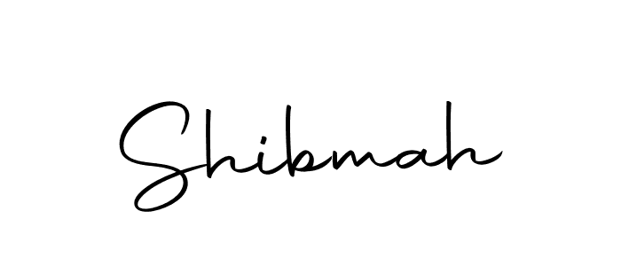 Shibmah stylish signature style. Best Handwritten Sign (Autography-DOLnW) for my name. Handwritten Signature Collection Ideas for my name Shibmah. Shibmah signature style 10 images and pictures png