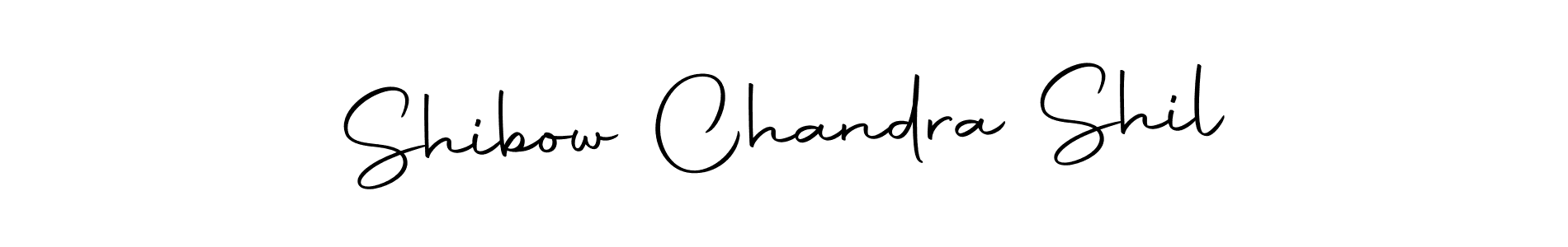 Design your own signature with our free online signature maker. With this signature software, you can create a handwritten (Autography-DOLnW) signature for name Shibow Chandra Shil. Shibow Chandra Shil signature style 10 images and pictures png