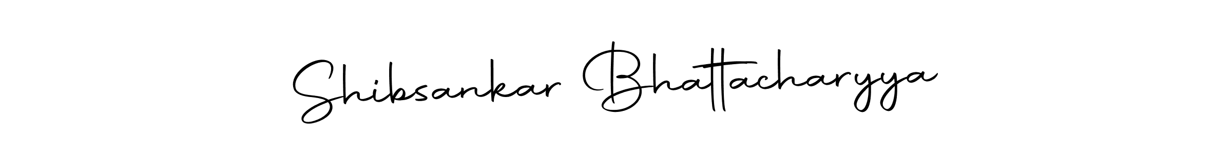 How to make Shibsankar Bhattacharyya name signature. Use Autography-DOLnW style for creating short signs online. This is the latest handwritten sign. Shibsankar Bhattacharyya signature style 10 images and pictures png