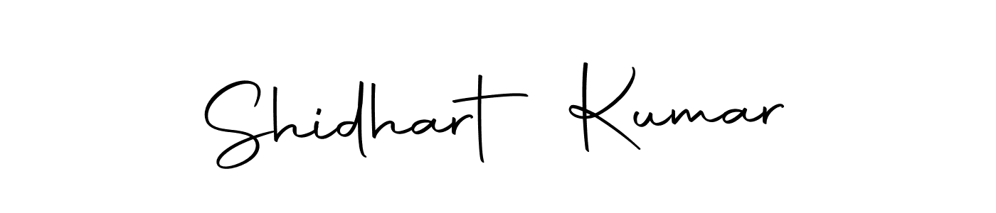 Use a signature maker to create a handwritten signature online. With this signature software, you can design (Autography-DOLnW) your own signature for name Shidhart Kumar. Shidhart Kumar signature style 10 images and pictures png