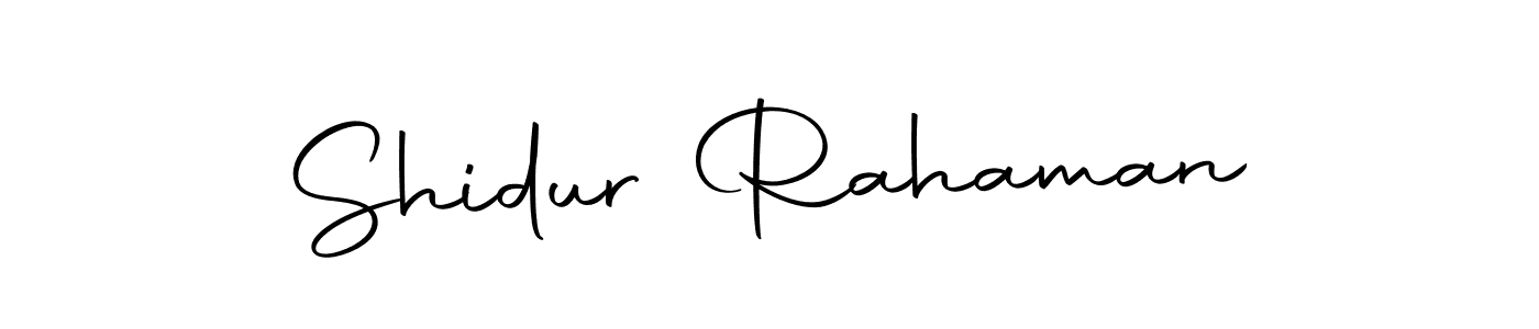 Make a beautiful signature design for name Shidur Rahaman. Use this online signature maker to create a handwritten signature for free. Shidur Rahaman signature style 10 images and pictures png