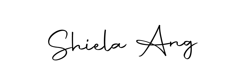 The best way (Autography-DOLnW) to make a short signature is to pick only two or three words in your name. The name Shiela Ang include a total of six letters. For converting this name. Shiela Ang signature style 10 images and pictures png