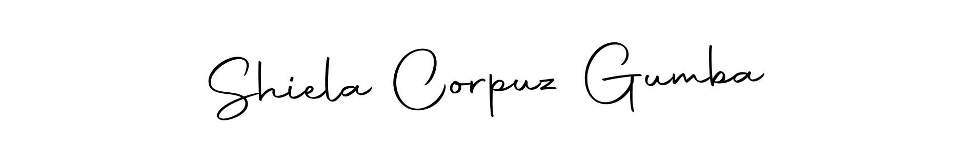 Use a signature maker to create a handwritten signature online. With this signature software, you can design (Autography-DOLnW) your own signature for name Shiela Corpuz Gumba. Shiela Corpuz Gumba signature style 10 images and pictures png