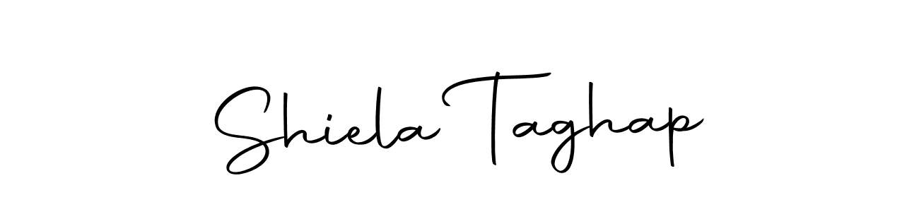 The best way (Autography-DOLnW) to make a short signature is to pick only two or three words in your name. The name Shiela Taghap include a total of six letters. For converting this name. Shiela Taghap signature style 10 images and pictures png