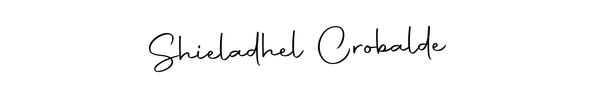 Autography-DOLnW is a professional signature style that is perfect for those who want to add a touch of class to their signature. It is also a great choice for those who want to make their signature more unique. Get Shieladhel Crobalde name to fancy signature for free. Shieladhel Crobalde signature style 10 images and pictures png