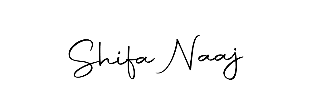 How to make Shifa Naaj signature? Autography-DOLnW is a professional autograph style. Create handwritten signature for Shifa Naaj name. Shifa Naaj signature style 10 images and pictures png