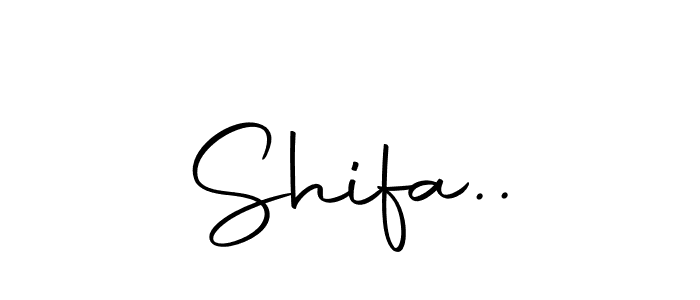 Make a beautiful signature design for name Shifa... Use this online signature maker to create a handwritten signature for free. Shifa.. signature style 10 images and pictures png