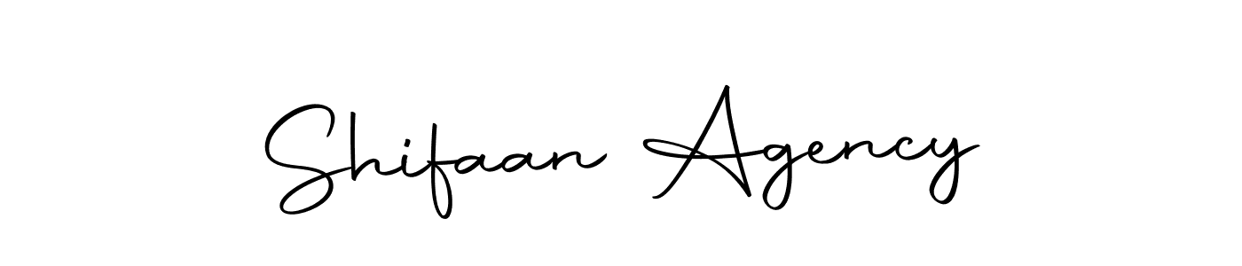 How to make Shifaan Agency signature? Autography-DOLnW is a professional autograph style. Create handwritten signature for Shifaan Agency name. Shifaan Agency signature style 10 images and pictures png