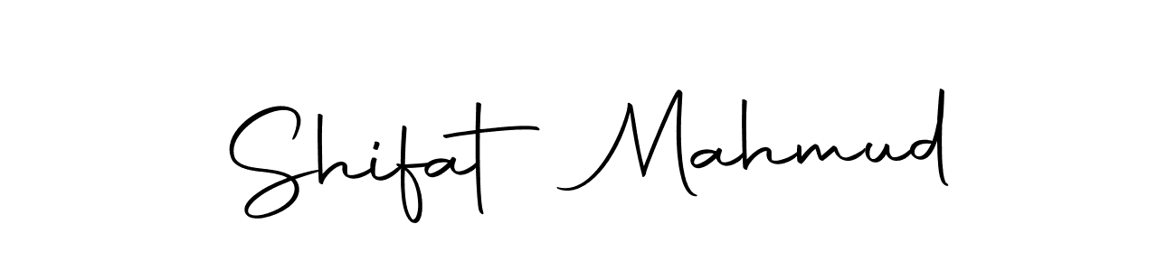 You can use this online signature creator to create a handwritten signature for the name Shifat Mahmud. This is the best online autograph maker. Shifat Mahmud signature style 10 images and pictures png