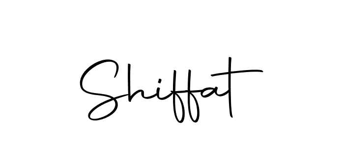 Design your own signature with our free online signature maker. With this signature software, you can create a handwritten (Autography-DOLnW) signature for name Shiffat. Shiffat signature style 10 images and pictures png