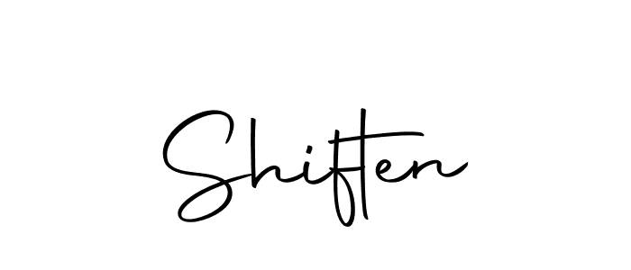 Use a signature maker to create a handwritten signature online. With this signature software, you can design (Autography-DOLnW) your own signature for name Shiften. Shiften signature style 10 images and pictures png