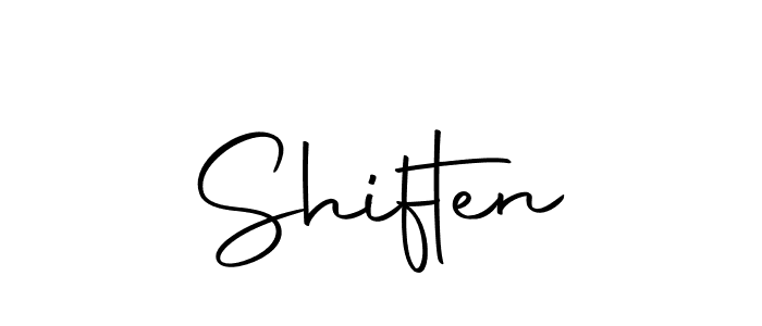 Use a signature maker to create a handwritten signature online. With this signature software, you can design (Autography-DOLnW) your own signature for name Shiften. Shiften signature style 10 images and pictures png