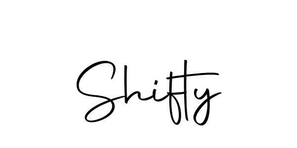 How to make Shifty signature? Autography-DOLnW is a professional autograph style. Create handwritten signature for Shifty name. Shifty signature style 10 images and pictures png