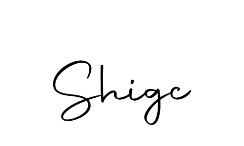 Design your own signature with our free online signature maker. With this signature software, you can create a handwritten (Autography-DOLnW) signature for name Shigc. Shigc signature style 10 images and pictures png