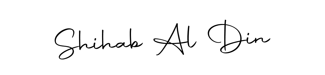 Design your own signature with our free online signature maker. With this signature software, you can create a handwritten (Autography-DOLnW) signature for name Shihab Al Din. Shihab Al Din signature style 10 images and pictures png