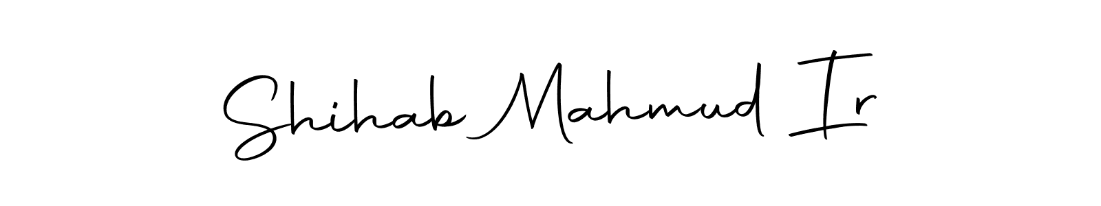 Make a beautiful signature design for name Shihab Mahmud Ir. Use this online signature maker to create a handwritten signature for free. Shihab Mahmud Ir signature style 10 images and pictures png