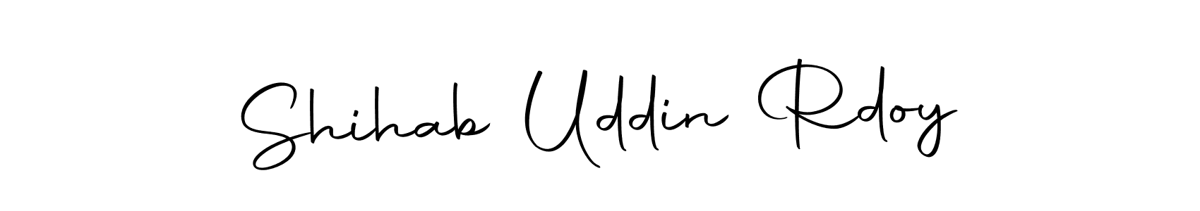 Use a signature maker to create a handwritten signature online. With this signature software, you can design (Autography-DOLnW) your own signature for name Shihab Uddin Rdoy. Shihab Uddin Rdoy signature style 10 images and pictures png