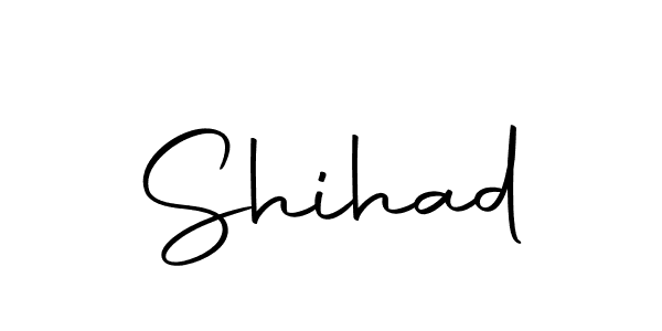 Shihad stylish signature style. Best Handwritten Sign (Autography-DOLnW) for my name. Handwritten Signature Collection Ideas for my name Shihad. Shihad signature style 10 images and pictures png