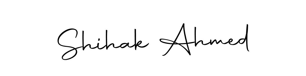 How to Draw Shihak Ahmed signature style? Autography-DOLnW is a latest design signature styles for name Shihak Ahmed. Shihak Ahmed signature style 10 images and pictures png