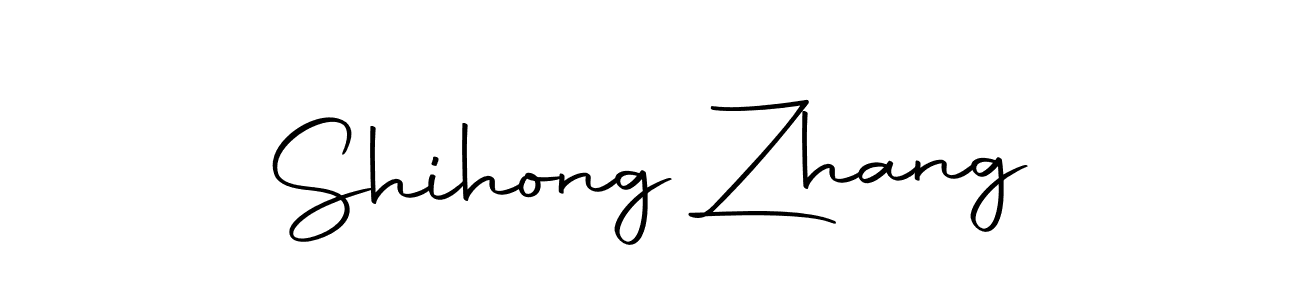 Similarly Autography-DOLnW is the best handwritten signature design. Signature creator online .You can use it as an online autograph creator for name Shihong Zhang. Shihong Zhang signature style 10 images and pictures png