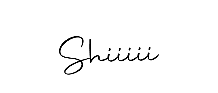 Design your own signature with our free online signature maker. With this signature software, you can create a handwritten (Autography-DOLnW) signature for name Shiiiii. Shiiiii signature style 10 images and pictures png