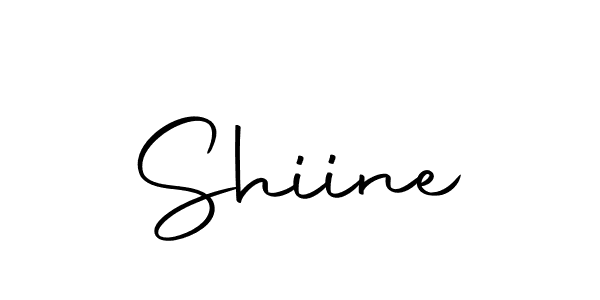 Design your own signature with our free online signature maker. With this signature software, you can create a handwritten (Autography-DOLnW) signature for name Shiine. Shiine signature style 10 images and pictures png