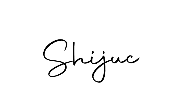 You should practise on your own different ways (Autography-DOLnW) to write your name (Shijuc) in signature. don't let someone else do it for you. Shijuc signature style 10 images and pictures png