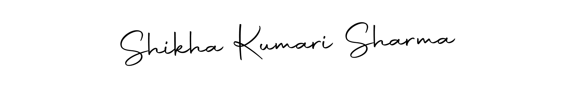 if you are searching for the best signature style for your name Shikha Kumari Sharma. so please give up your signature search. here we have designed multiple signature styles  using Autography-DOLnW. Shikha Kumari Sharma signature style 10 images and pictures png