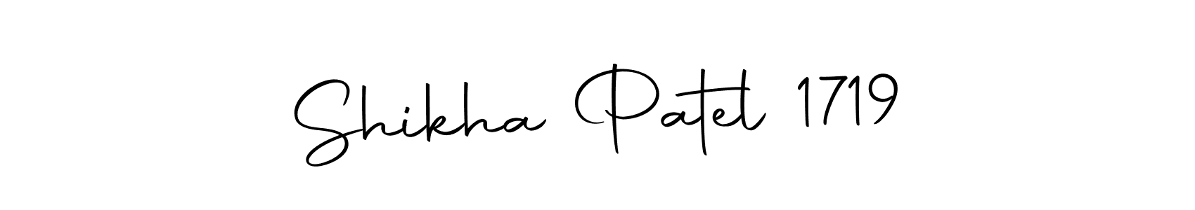 Make a beautiful signature design for name Shikha Patel 1719. With this signature (Autography-DOLnW) style, you can create a handwritten signature for free. Shikha Patel 1719 signature style 10 images and pictures png