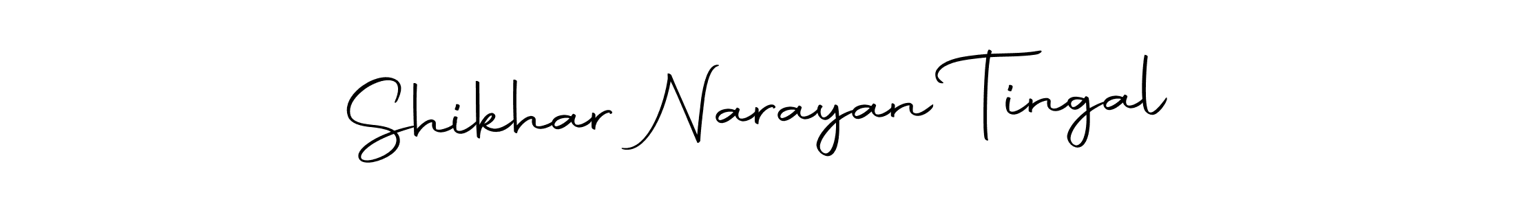 How to make Shikhar Narayan Tingal signature? Autography-DOLnW is a professional autograph style. Create handwritten signature for Shikhar Narayan Tingal name. Shikhar Narayan Tingal signature style 10 images and pictures png